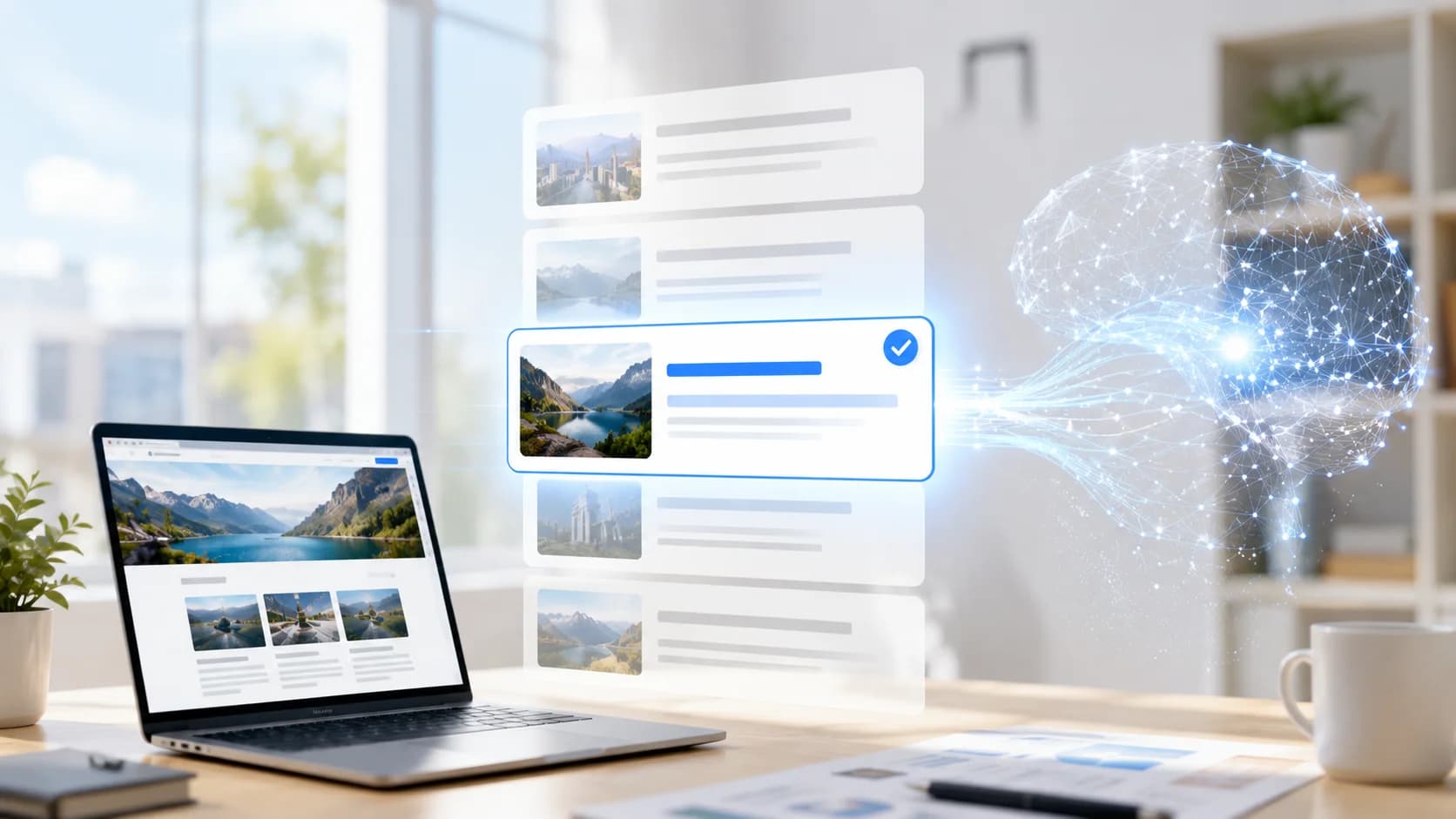 Illustration de l'article AI overview arrive en France